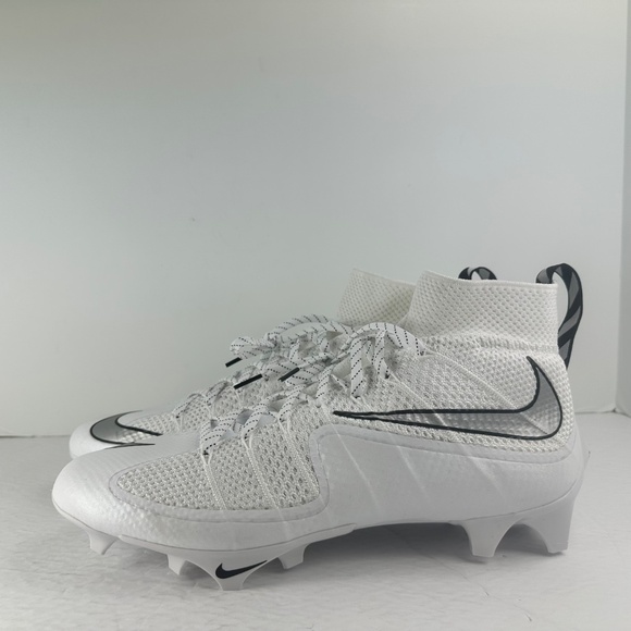 Nike Vapor Edge 360 Untouchable Mid White Metallic Silver Black FQ0235-102 - Picture 8 of 11